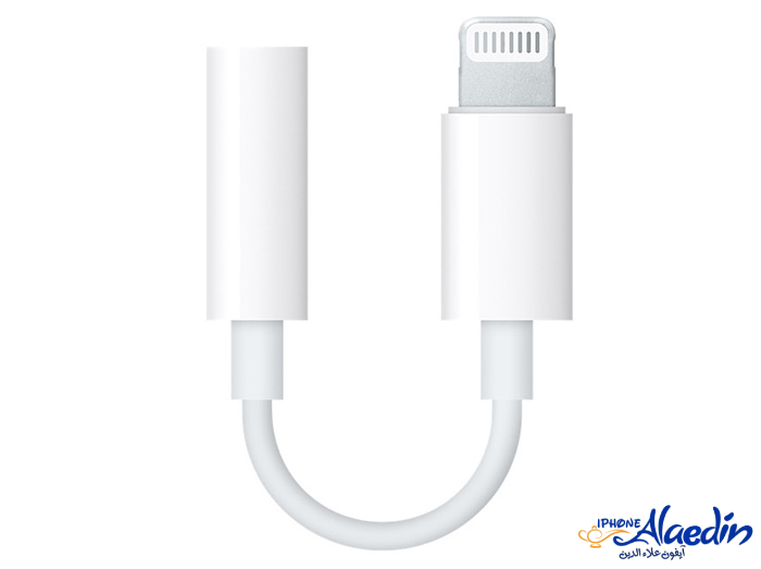 تبدیل اصلی لایتنینگ به aux جک 3.5 میلیمتری اپل Apple Lightning To 3.5mm Headphone Jack Adapter