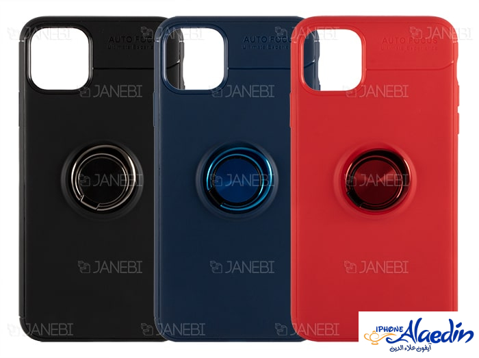 قاب ژله ای حلقه دار آیفون Becation Finger Ring Case Apple iPhone 11 Pro Max