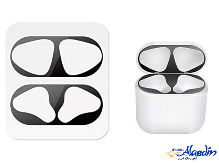 برچسب محافظ ایرپاد AhaStyle PT68 Nickel Sheet Sticker Airpods 2 new