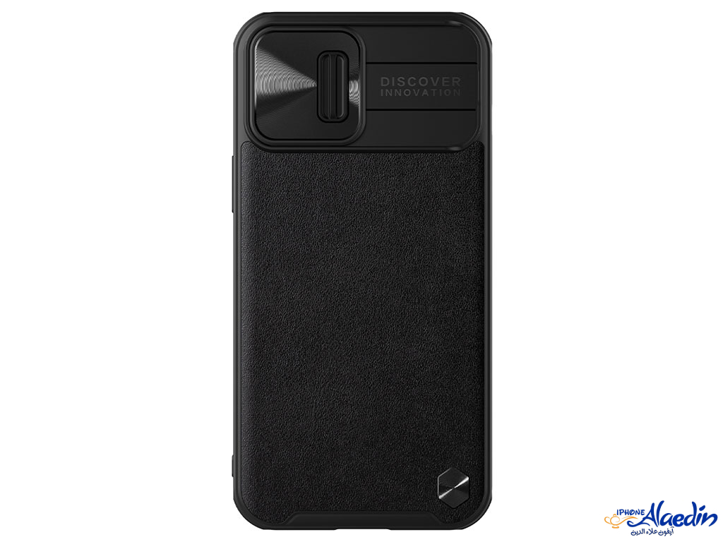 قاب چرمی آیفون 13 پرو نیلکین Nillkin Apple iPhone 13 Pro CamShield Leather Case