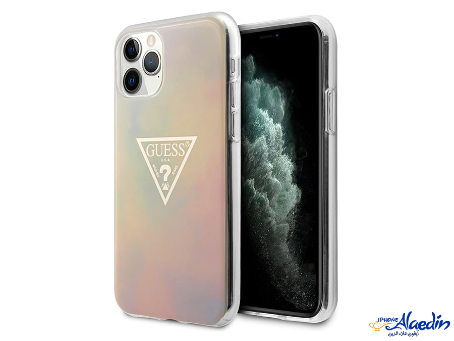 قاب محافظ براق آیفون 12 و 12 پرو طرح ابر و بادی CG Mobile iphone 12/12 Pro Guess Hard Case
