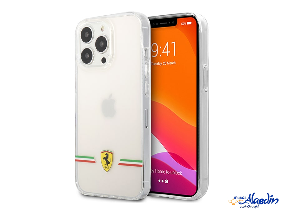 قاب شیشه ای آیفون 13 پرو طرح فراری CG Mobile iphone 13 Pro Ferrari Hard Case