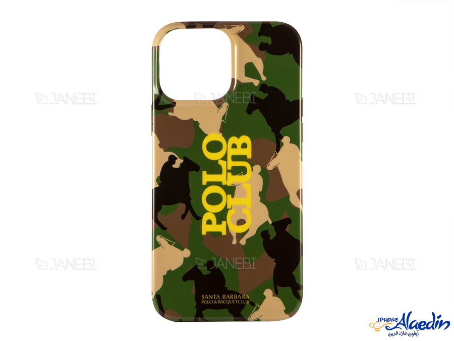قاب براق طرح ارتشی آیفون 13 پرو مکس پولو Polo iPhone 13 Pro Max Army Glossy Case