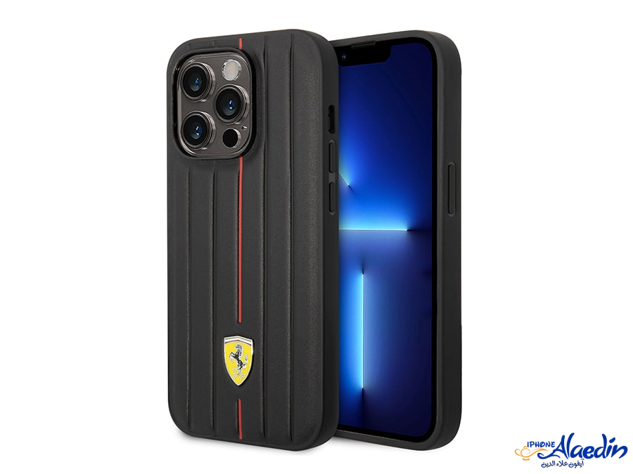 قاب چرمی آیفون 14 پرو طرح فراری CG Mobile iphone 14 Pro Ferrari Leather Case