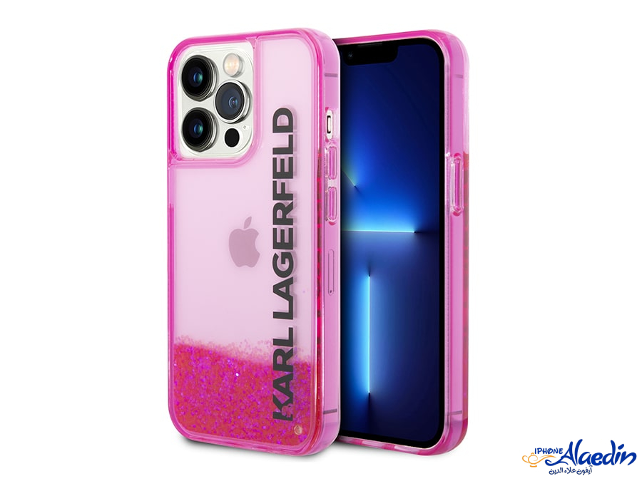 قاب آکواریومی آیفون 14 پرو طرح کارل CG Mobile iphone 14 Pro Karl Lagerfeld Aquarium Case