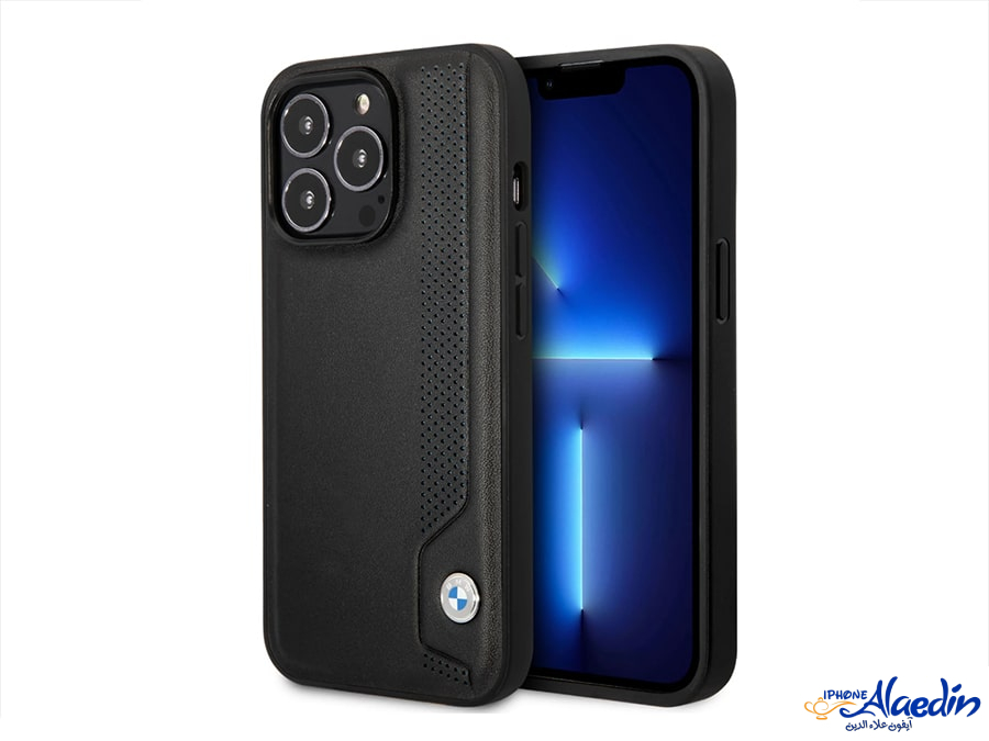 قاب چرمی آیفون 14 پرو طرح بی ام و CG Mobile iphone 14 Pro BMW Leather Case