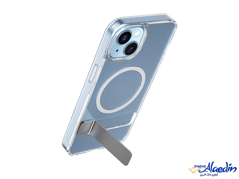 قاب مگنتی شفاف آیفون 14 ویوو Wiwu Aurora Crystal Phone Case IP14/6.1