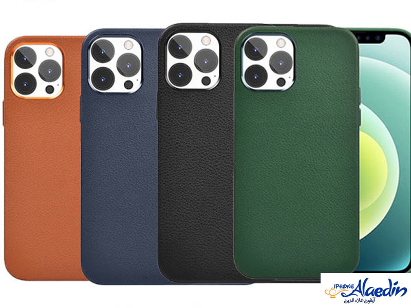 قاب چرمی آیفون 13 پرومکس ویوو Wiwu Calfskin Leather Case IP 13/13 Pro Max 6.7 inch