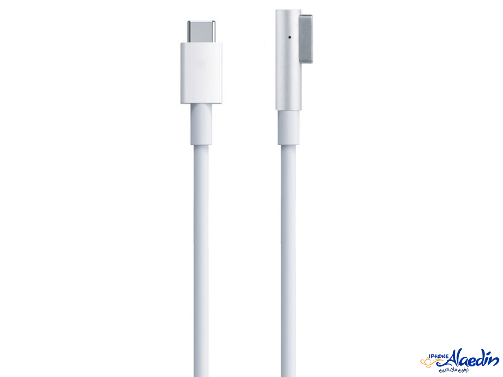 کابل شارژ مغناطیسی مک بوک تایپ سی 100 وات دو متری کوتتسی Coteetci MacBook MagSafe “L” style charging data cable 16001-M1