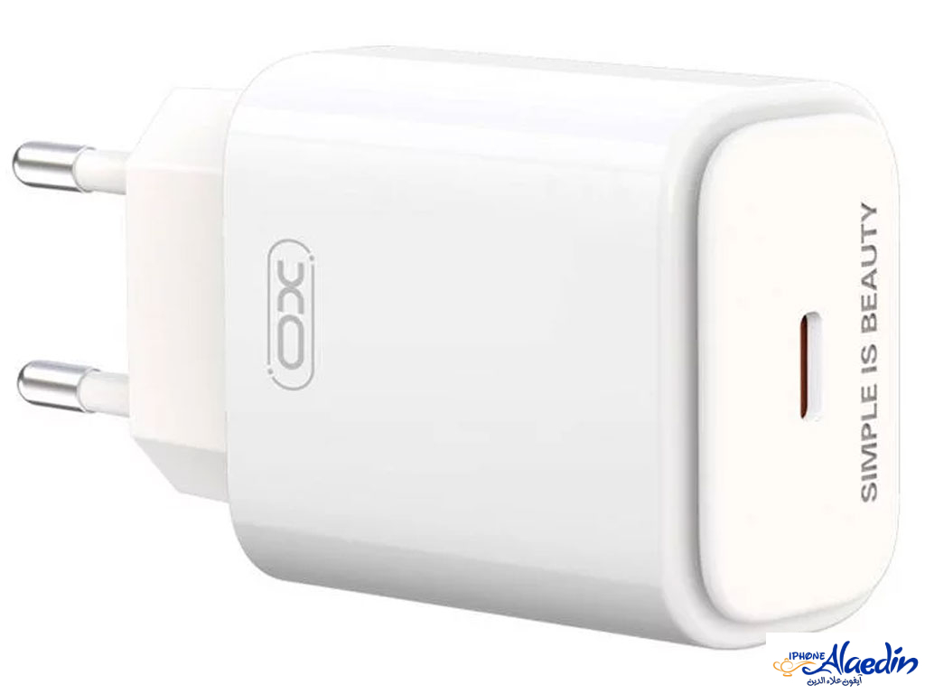 شارژ دیواری تایپ سی 20 وات ایکس اوXO L90B Type-C Wall Adapter