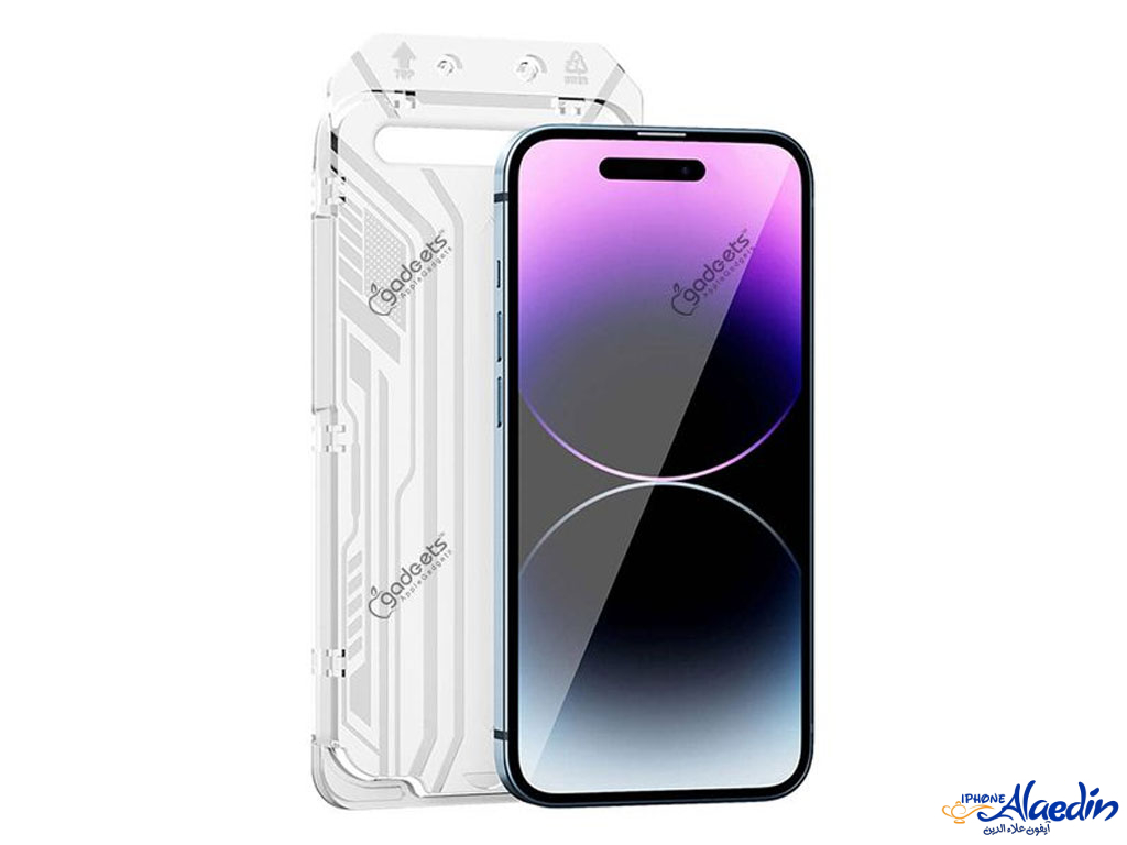 گلس آیفون 15 ویوو همراه با ابزار نصب WiWU Easy instal tempered glass IP15 SQ-005