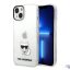 قاب محافظ شیشه ای آیفون 14 طرح گربه کارل CG Mobile iphone 14 Karl Cat Case