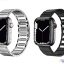 بند اپل واچ استیل 42/44/45 میلی‌متری کوتتسی Cottetci W87 strong magnetic stainless steel watch band 22018-BK
